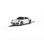 Scalextric G2214 Micro Scalextric Porsche 911 Turbo Car - White 1:64