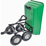 Chariot remorque de jardin Werka Pro 125 litres