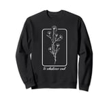 Throne Of Glass Flower Sweatshirt