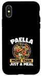 Coque pour iPhone X/XS Paella More Than Just A Meal Paella espagnole aux fruits de mer