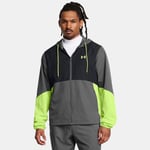 Veste coupe-vent Under Armour Legacy pour homme Castlerock / Morph Vert XS