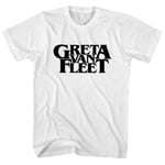 Greta Van Fleet T-shirt Officiell Bandlogotyp Greta Van Fleet T-shirt S