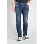 Jeans Le Temps des Cerises  Jeans 800/12 regular millon destroy bleu