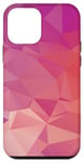 Coque pour iPhone 12 mini Simple Abstrait Violet et Orange Abstrait Triangle