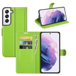 Galaxy S22      Pu Wallet Case    [Green]