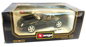 VOITURE MINIATURE 1/18 PORSCHE 911 CARRERA 1993 NEUF DANS BOITE D'ORIGINE