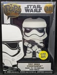 Star Wars - First Order Stormtrooper 30 Glows - Funko Pop! Pin BNIB