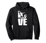 Love Bowling, Strike Master, Bowling Ball, Bowling Lover Pullover Hoodie