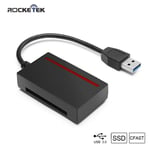 Rocketek CFast 2.0 Lecteur USB 3.0 à SATA Adaptateur CFast 2.0 Carte et 2.5 ""HDD Disque Dur/Lire écrire SSD & Carte CF Simultanément