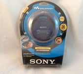 Collectors Vintage Sony CD Walkman Personal Portable CD Player Blue (D-EJ621/LM)