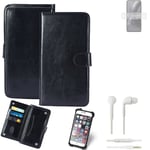 CASE FOR Motorola Edge 30 Neo FAUX LEATHER + EARPHONES PROTECTION WALLET BOOK FL