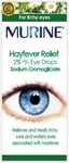 Murine Hayfever Eye Drops, Hayfever Treatment for Itchy and Painful Eyes 10ml