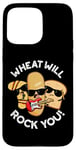 Coque pour iPhone 15 Pro Max Wheat Will Rock You Funny Food Jeu de mots