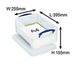 Really Useful Box Plastic Storage 9 Litre 255 x 395 x 155 mm