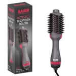 Bauer Pro 3 in 1 All Action Ionic Blow Dry Hot Air Oval Brush 1200W Med Long Hai