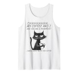 Funny Angry Cat Coffee Mug With Sayings, Black Cat Coffee Tank Top