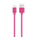 W Wonder Full Power - Cable USB-A vers USB-C - 2m - Rose