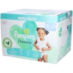 PAMPERS HARMONIE - Couche à base de coton et fibres végétales. Taille 5, 11 kg et + - mega 70 pc(s)