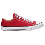 Converse Chuck Taylor All Star Womens Red Plimsolls Canvas - Size UK 9.5