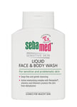 Sebamed Liquid Face & Body Wash for Sensitive Skin 6.7oz Volume 200 ml