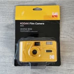 Kodak M35 Film Camera In Yellow New Boxed 135 Film 31mm Optic Lens 1m Focus