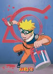 ABYstyle - NARUTO Poster Naruto & emblème Konoha (52 x 38 cm)