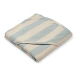 Liewood badcape Mie, rand sea blue/sandy