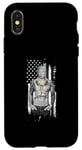 Coque pour iPhone X/XS Pro Trump Gangster patriotique anti-libéral républicain