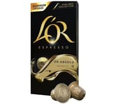 L'OR 50 Nespresso* Compatible Capsules Or absolu (5 Packs of 10 Pods)