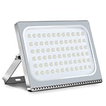 Viugreum 500W LED Floodlight, Daylight White 6000K, 50000lm Outdoor Security Light, IP65 Waterproof Security Lights Wall Light for Garden, Garage, Hotel, Yard