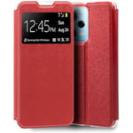 Étui Cool Flip Cover pour Xiaomi Redmi Note 12 Pro 5G Rouge