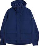 Mountain Works Unisex Utility Hybrid Rain Jacket Dress Blue, L