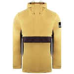 Jack Wolfskin Bernauer Mens Yellow/Burgundy Anorak Jacket - Size X-Large