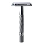 Uusi Double Edge Safety Razor Kannettava irrotettava miesten ja naisten karvanpoistoParranajokoneet Classic Metal Manual Shaver Parranajokonesarja Kangasparranajokoneet