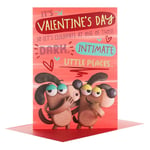 Hallmark Open Valentine's Day New Greeting Card 'Wardrobe' - Medium