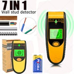 Wall Stud Finder Lcd Dispaly Electric Wood AC Wire Metal Studs Detector 7 In 1