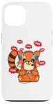 Coque pour iPhone 13 Red Panda Gamer Jeux vidéo PC Zoo Animal Zookeeper