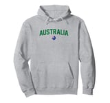 Green Yellow Australia Tshirt Down Under Team Australia Flag Pullover Hoodie