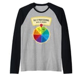 The IT Professionals Wheel of Answers Raglan Baseball Tee