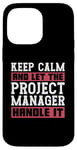 iPhone 14 Pro Max Keep Calm And Let The Lean Kanban Manager Project Management Case