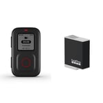 GoPro The Remote - Official GoPro Accessory & Enduro Rechargeable Battery (HERO12 Black/HERO11 Black/HERO10 Black/HERO9 Black) - Official GoPro Accessory