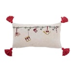 Bloomingville Yule Coussin Naturel Coton L 60 x l 30 cm