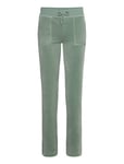 Del Ray Pocket Pant Bottoms Trousers Joggers Green Juicy Couture