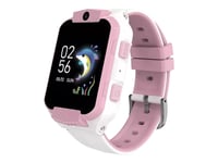 Canyon Kids Cindy Kw-41 - Smart Klocka Med Armband - Silikon - Display 1,69" - 512 Mb - Lte - 4G - 0,3 Megapixel Kamera - 36 G - Vit/Rosa