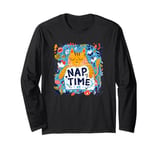 Sleeping Cat with this happy nap Time Costume Long Sleeve T-Shirt