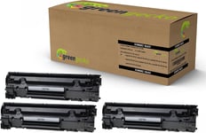 Lot De 3 Toners De Rechange Pour Hp Cf279A | Pour Hewlett-Packard Laserjet Pro M12A, Laserjet Pro M12W, Hp Laserjet Pro Mfp M26A, Laserjet Pro Mfp M26Nw | Cartouche Noire, Dernière[DYJ071213]