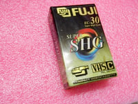 compact videocassette VHS-C PAL SECAM Fuji SHG EC-30 N recording time 30min