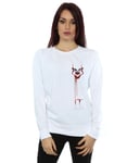 It Chapter 2 Women's Poster Drip Sweatshirt White XX-Large