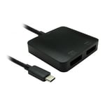 NEWLINK USB Type-C to Dual DisplayPort MST Hub