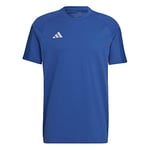 adidas Mens T-Shirt (Short Sleeve) Tiro 23 Competition T-Shirt, Royblu/White, HU1321, Size XL